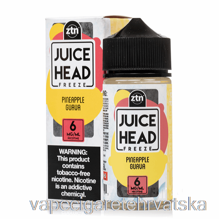 Vape Hrvatska Zamrznuti Ananas Guava - Sok Glava - 100ml 0mg
